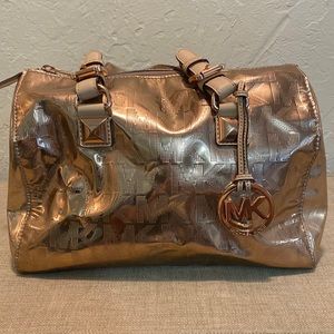 Rose Gold Michael Kors purse